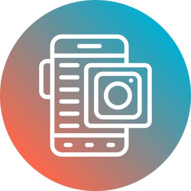 fotoğraf makinesi vektör simgesi kolayca düzenleyebilir ya da değiştirebilir