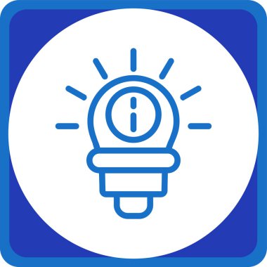 ampul simgesi vektör illüstrasyonu