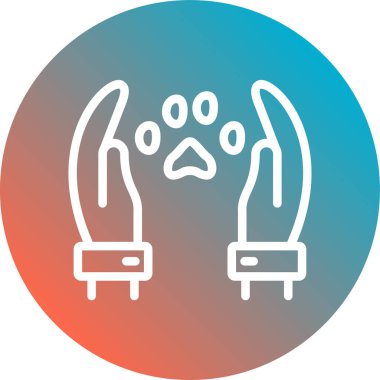 Vektör illüstrasyonunda simge