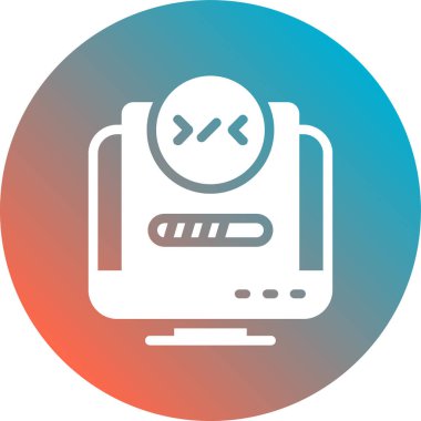 bilgisayar simgesi vektör illüstrasyonu