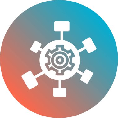 seo modern simgesinin vektör illüstrasyonu