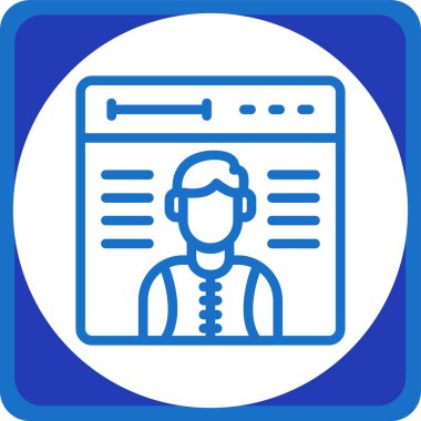 Dizüstü bilgisayarı olan bir kadının vektör çizimi