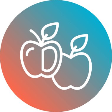 Gıda simgesinin vektör illüstrasyonu