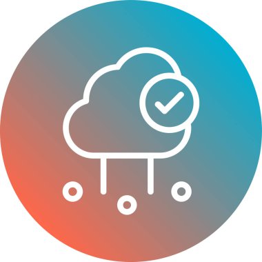 Bulut yüklemesi. Basit resimleme