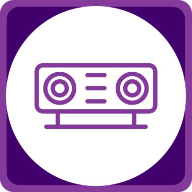 Modern b 'nin vektör illüstrasyonu eksik simgesi