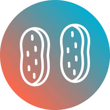 Modern b 'nin vektör illüstrasyonu eksik simgesi