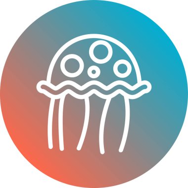 Çizgi film simgesinin vektör çizimi