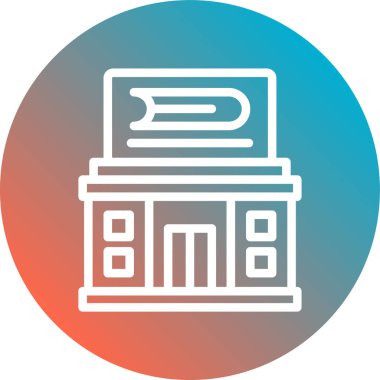 Kişisel ve kullanım için illüstrasyon simgesi...