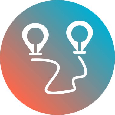 seo modern simgesinin vektör illüstrasyonu