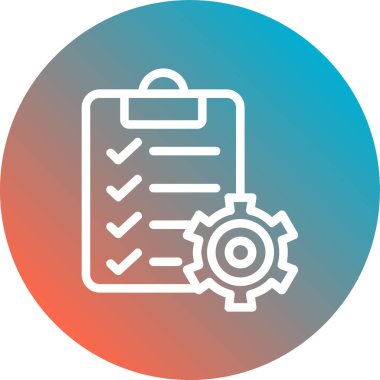 Dosya simgesinin vektör illüstrasyonu