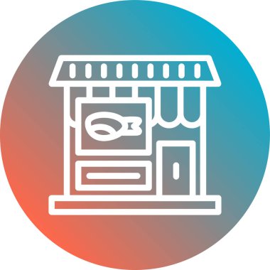 vektör illüstrasyonu, yiyecek simgesi