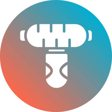 Modern b 'nin vektör illüstrasyonu eksik simgesi