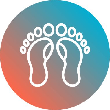 Bir çift bebek ayakkabısının vektör çizimi