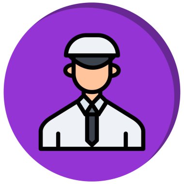 Modern simgenin vektör illüstrasyonu