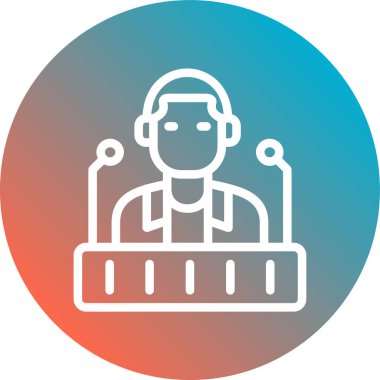 seo modern simgesinin vektör illüstrasyonu