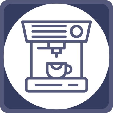 Çay. Web simgesi basit illüstrasyon