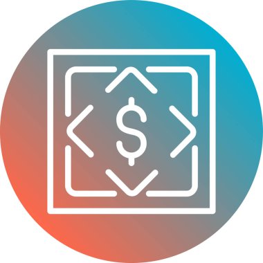 seo modern simgesinin vektör illüstrasyonu