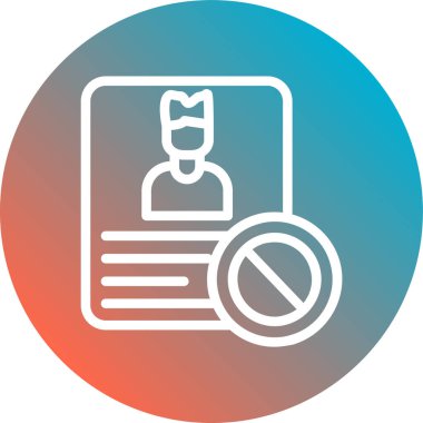 Modern simgenin vektör illüstrasyonu