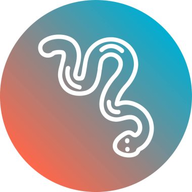 Bir burç işaretinin vektör çizimi