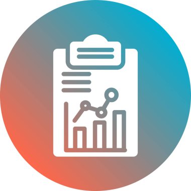 İş ve finans simgesinin vektör illüstrasyonu