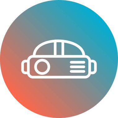 Modern b 'nin vektör illüstrasyonu eksik simgesi