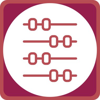 Bir İHA simgesinin vektör illüstrasyonu