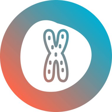 Uzun gölgeli beyaz insan böbrek ikonu. Çember düğmesi. vektör.