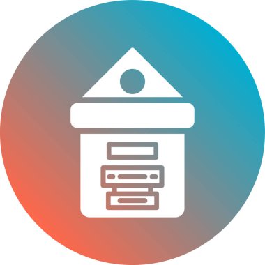 Modern b 'nin vektör illüstrasyonu eksik simgesi