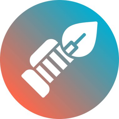 Bir roket simgesinin vektör çizimi