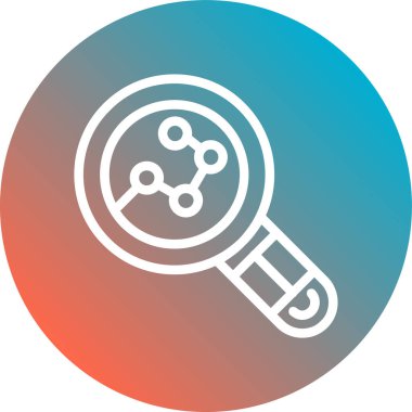 seo modern simgesinin vektör illüstrasyonu