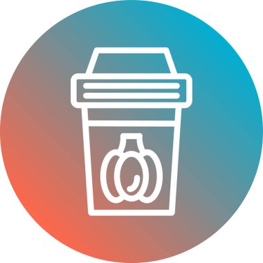 Vektör Kahve Simgesi illüstrasyonu