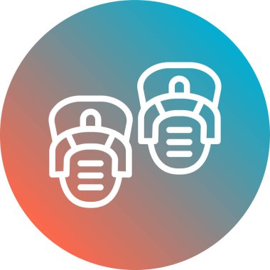 seo modern simgesinin vektör illüstrasyonu