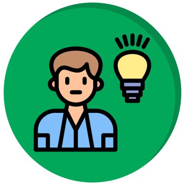 Adamım. Web simgesi basit tasarım