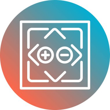 seo modern simgesinin vektör illüstrasyonu