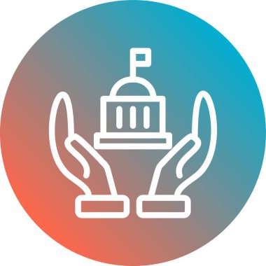 Robot simgesinin vektör illüstrasyonu