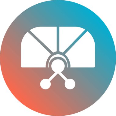 Modern b 'nin vektör illüstrasyonu eksik simgesi