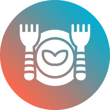 Gıda ikon çizgisinin vektör illüstrasyonu. Gıda ve menü elementleri için de kullanılabilir..