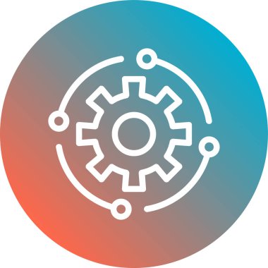 Vites gösteriminin vektör çizimi simgesi