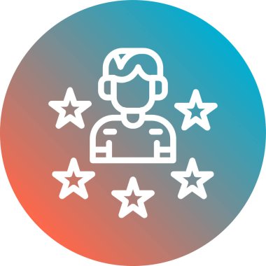 seo modern simgesinin vektör illüstrasyonu