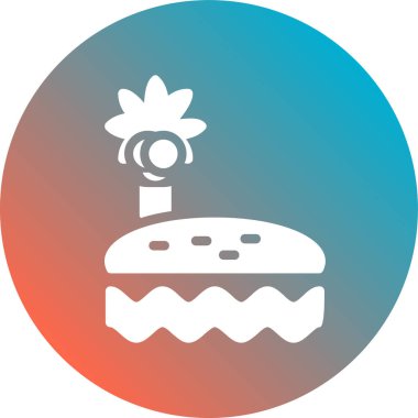 Hamburger simgesi, vektör illüstrasyonu