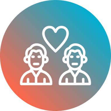 Modern simgenin vektör illüstrasyonu