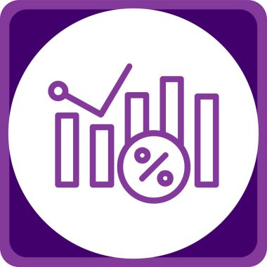 iş ve finans simgesi, vektör illüstrasyonu