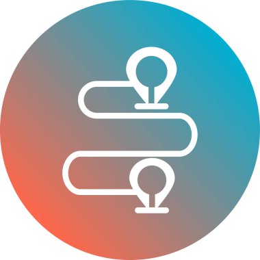 seo modern simgesinin vektör illüstrasyonu