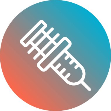 fırça simgesi, vektör illüstrasyon tasarımı