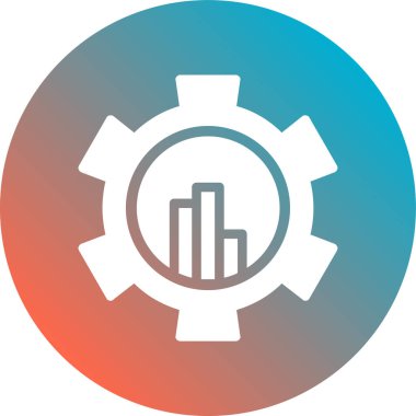 İş simgesinin vektör illüstrasyonu