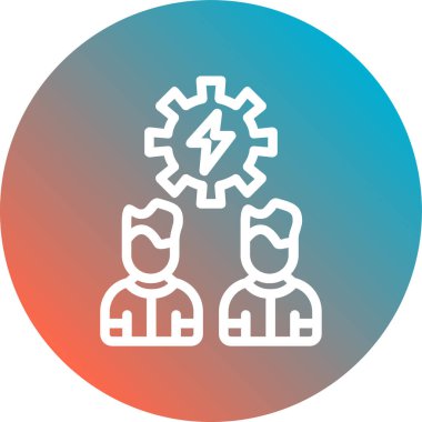 Seo simgesinin vektör illüstrasyonu