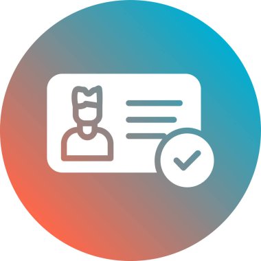 Yuvarlak daire biçiminde vektör modern simgesi