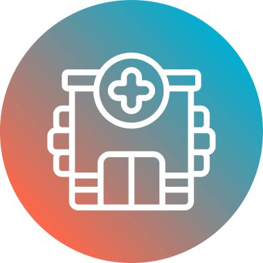 tıbbi vektör simgesi