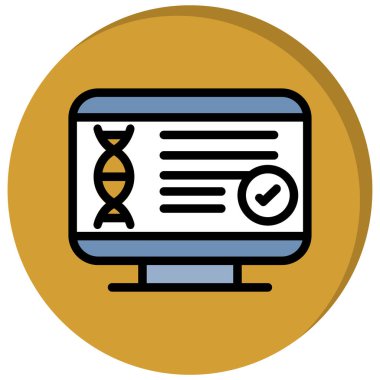 DNA 'nın vektör simgesi