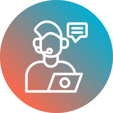 seo modern simgesinin vektör illüstrasyonu